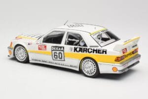 Mercedes 190E 2.5-16 EVO I W201 #60 Team AMG Mercedes K. Wendlinger DTM 1990 Minichamps 1:18 155903660 Metal — zdjęcie 4 z 6
