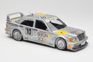 Mercedes 190E 2.5-16 EVO II W201 #10 Zung Fu B. Schneider Guia Race Macau 1992 Minichamps 1:18 155923610 Metal — zdjęcie 2 z 6
