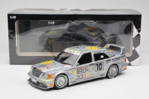 Mercedes 190E 2.5-16 EVO II W201 #10 Zung Fu B. Schneider Guia Race Macau 1992 Minichamps 1:18 155923610 Metal — zdjęcie 6 z 6