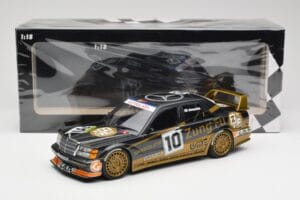 Mercedes 190E 2.5-16 EVO II W201 #10 Zung Fu N. Amorim Guia Race Macau 1991 Minichamps 1:18 155913610 Metal — zdjęcie 6 z 6