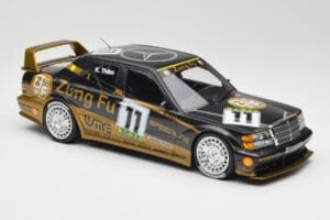 Mercedes 190E 2.5-16 EVO II W201 #11 K. Thiim Guia Race Macau 1991 Minichamps 1:18 155913611 Metal — zdjęcie 2 z 6