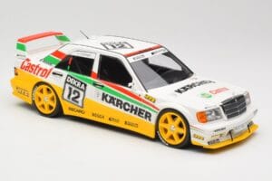 Mercedes 190E 2.5-16 EVO II W201 #12 Team Mass Schons J. van Ommen DTM 1992 Minichamps 1:18 155923612 Metal — zdjęcie 2 z 6