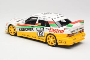 Mercedes 190E 2.5-16 EVO II W201 #12 Team Mass Schons J. van Ommen DTM 1992 Minichamps 1:18 155923612 Metal — zdjęcie 4 z 6