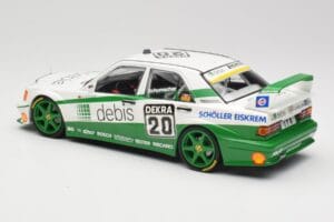 Mercedes 190E 2.5-16 EVO II W201 #20 Team Zakspeed M. Schumacher DTM 1991 Minichamps 1:18 155913620 Metal — zdjęcie 4 z 6