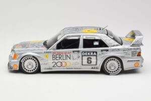 Mercedes 190E 2.5-16 EVO II W201 #6 Team AMG Mercedes K. Rosberg DTM 1992 Minichamps 1:18 155923606 Metal — zdjęcie 5 z 6