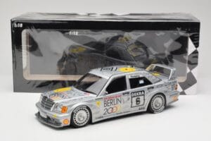 Mercedes 190E 2.5-16 EVO II W201 #6 Team AMG Mercedes K. Rosberg DTM 1992 Minichamps 1:18 155923606 Metal — zdjęcie 6 z 6