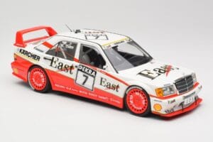 Mercedes 190E 2.5-16 EVO II W201 #7 Team AMG K. Thiim DTM 1991 Minichamps 1:18 155913607 Metal — zdjęcie 2 z 6