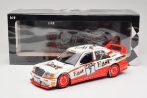 Mercedes 190E 2.5-16 EVO II W201 #7 Team AMG K. Thiim DTM 1991 Minichamps 1:18 155913607 Metal — zdjęcie 6 z 6