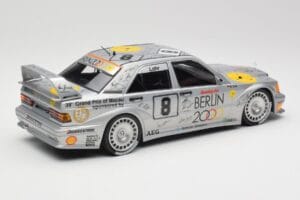 Mercedes 190E 2.5-16 EVO II W201 #8 Zung Fu E. Lohr Guia Race Macau 1992 Minichamps 1:18 155923608 Metal — zdjęcie 3 z 6