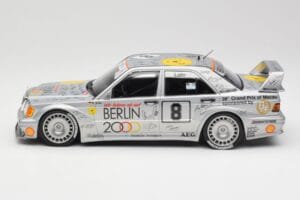 Mercedes 190E 2.5-16 EVO II W201 #8 Zung Fu E. Lohr Guia Race Macau 1992 Minichamps 1:18 155923608 Metal — zdjęcie 5 z 6