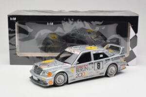 Mercedes 190E 2.5-16 EVO II W201 #8 Zung Fu E. Lohr Guia Race Macau 1992 Minichamps 1:18 155923608 Metal — zdjęcie 6 z 6