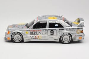 Mercedes 190E 2.5-16 EVO II W201 #9 Zung Fu K. Ludwig Guia Race Macau 1992 Minichamps 1:18 155923609 Metal — zdjęcie 5 z 6