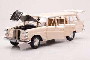 Mercedes 200 Universal W110 Kremowy Norev 1:18 183709 Metal — zdjęcie 2 z 8