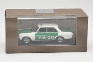 Mercedes 200 W115 Policja Minichamps 1:43 400034090 Metal — zdjęcie 4 z 4