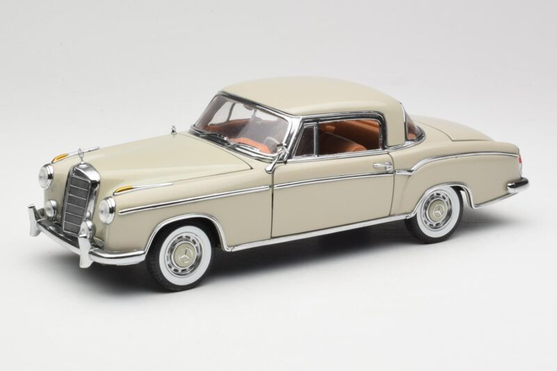 Mercedes 220 SE W128 Coupe Jasny Szary Sun Star 1:18 3568 Metal