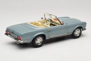 Mercedes 230 SL W113 Horizon Blue Norev 1:18 183992 Metal — zdjęcie 3 z 9