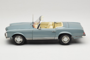 Mercedes 230 SL W113 Horizon Blue Norev 1:18 183992 Metal — zdjęcie 4 z 9