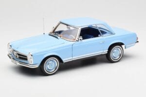 Mercedes 230 SL W113 Pagoda Horizon Niebieski Edycja Dealerska Norev 1:18 B66040633 Metal — zdjęcie 3 z 10
