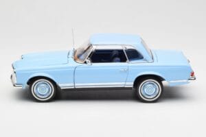 Mercedes 230 SL W113 Pagoda Horizon Niebieski Edycja Dealerska Norev 1:18 B66040633 Metal — zdjęcie 5 z 10