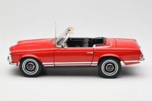 Mercedes 230 SL W113 Pagoda Czerwony Norev 1:18 B660640596 Metal — zdjęcie 4 z 8