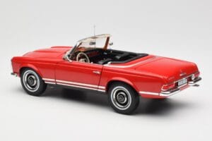 Mercedes 230 SL W113 Pagoda Czerwony Norev 1:18 B660640596 Metal — zdjęcie 7 z 8