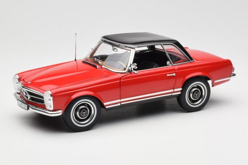 Mercedes 230 SL W113 Pagoda Czerwony Norev 1:18 B660640596 Metal