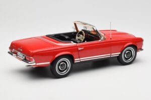 Mercedes 230 SL W113 Pagoda Czerwony Norev 1:18 B660640596 Metal — zdjęcie 3 z 8