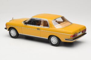 Mercedes 280 CE C123 Sahara Yellow Norev 1:18 183985 Metal — zdjęcie 5 z 6