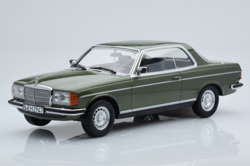 Mercedes 280 CE W123 Coupe Zielony Norev 1:18 183704 Metal