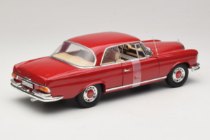 Mercedes 280 SE Coupe Czerwony Norev 1:18 183527 Metal — zdjęcie 2 z 6