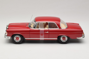 Mercedes 280 SE Coupe Czerwony Norev 1:18 183527 Metal — zdjęcie 3 z 6