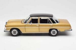 Mercedes 280 SE W108 Beżowy Edycja Dealerska Norev 1:18 B66040680 Metal — zdjęcie 4 z 8