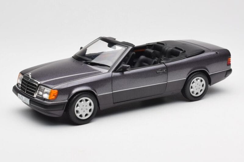 Mercedes 300 CE-24 W124 Kabriolet Fioletowy Metallic Norev 1:18 183567 Metal