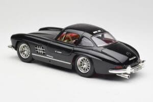 Mercedes 300 SL W198 Czarny Bburago 1:18 35791 Metal — zdjęcie 7 z 8