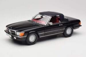 Mercedes 300 SL R107 Czarny Norev 1:18 183511 Metal