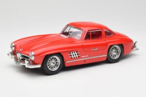 Mercedes 300 SL Czerwony Bburago 1:18 3015 Metal