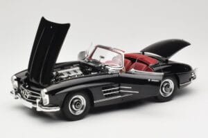 Mercedes 300 SL W198 Roadster Czarny Minichamps 1:18 180039036 Metal — zdjęcie 2 z 8