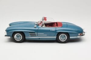 Mercedes 300 SL W198 Roadster Niebieski Minichamps 1:18 180039035 Metal — zdjęcie 4 z 8