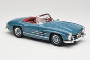 Mercedes 300 SL W198 Roadster Niebieski Minichamps 1:18 180039035 Metal — zdjęcie 6 z 8