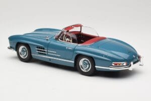 Mercedes 300 SL W198 Roadster Niebieski Minichamps 1:18 180039035 Metal — zdjęcie 7 z 8