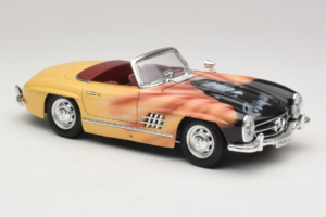 Mercedes 300 SL Roadster Rosemarie Muster Edycja Limitowana 18/27 Bburago 1:18 3023-M1 Metal — zdjęcie 6 z 8