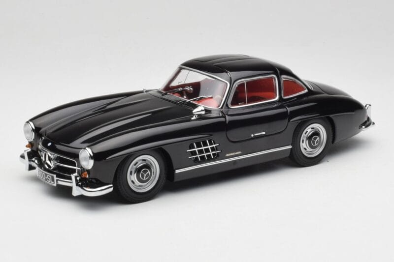 Mercedes 300 SL W198 Czarny Minichamps 1:18 180039004 Metal