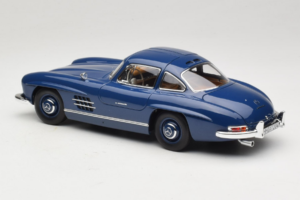 Mercedes 300 SL W198 Niebieski Norev 1:18 183852 Metal — zdjęcie 7 z 8