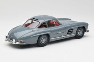 Mercedes 300 SL W198 Graphite Szary Minichamps 1:18 180039005 Metal — zdjęcie 3 z 8