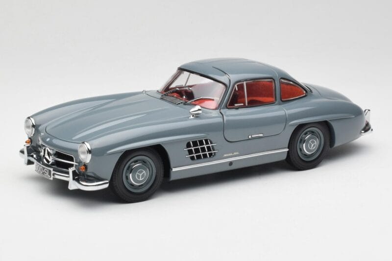 Mercedes 300 SL W198 Graphite Szary Minichamps 1:18 180039005 Metal
