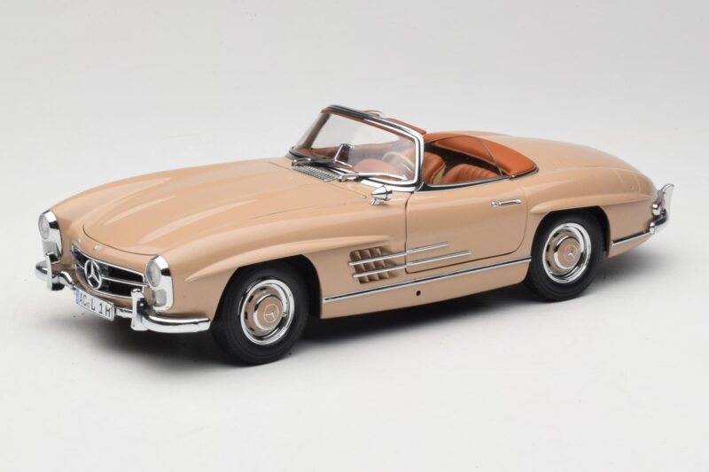Mercedes 300 SL W198 Roadster Jasnobrązowy Minichamps 1:18 180039032 Metal