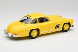 Mercedes 300 SL W198 Jasny Żółty Minichamps 1:18 180039009 Metal — zdjęcie 3 z 8