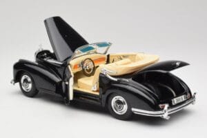 Mercedes 300SC W188 Obsidian Czarny Maisto 1:18 806B Metal — zdjęcie 5 z 8