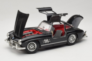 Mercedes 300SL Czarny Bburago 1:18 3015-M3 Metal — zdjęcie 2 z 8