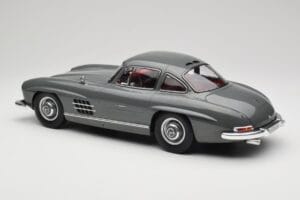 Mercedes 300SL W198 Gullwing Graphite Grey Norev 1:12 123852 Metal — zdjęcie 5 z 6